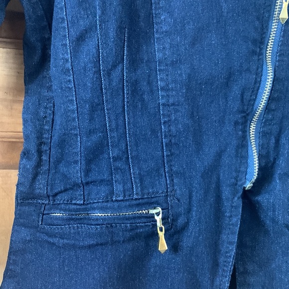 M. Michel stretch jean jacket size Small - Picture 9 of 12